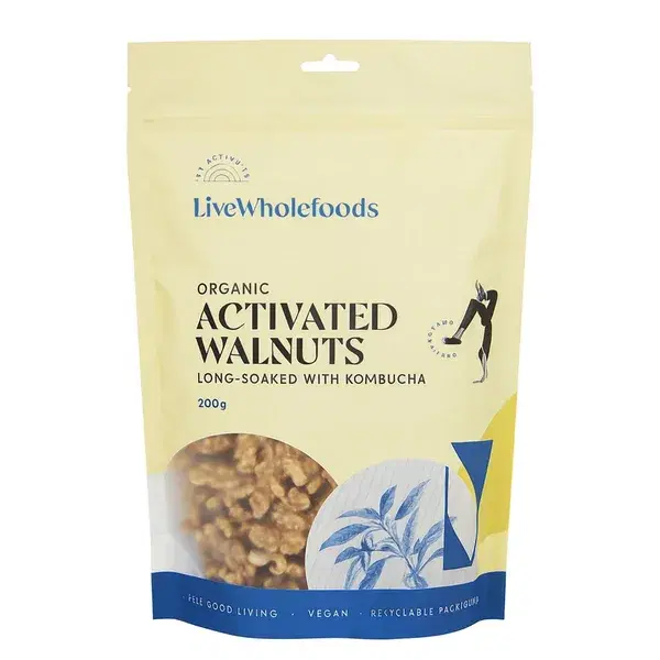 LiveWholeFoods Activated Walnuts