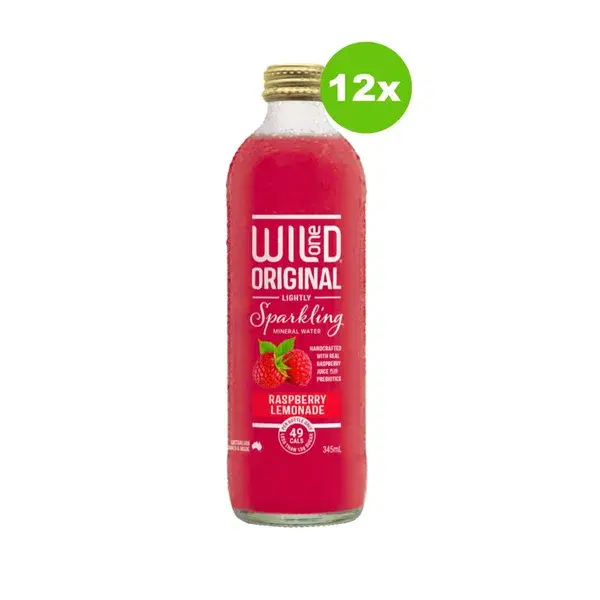 Wild One Organic Sparkling Raspberry Lemonade