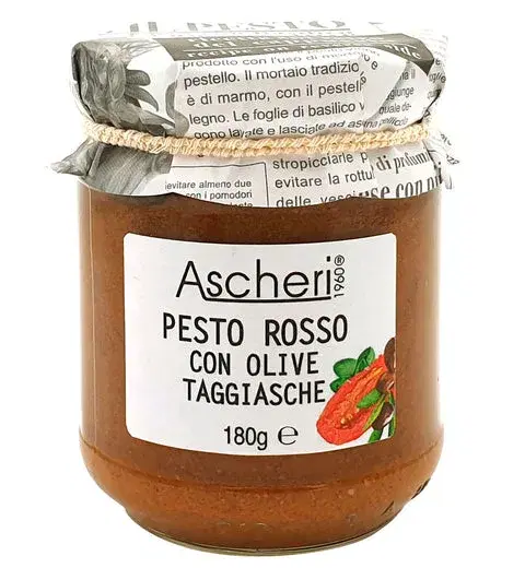 Ascheri Red Pesto With Taggiasche Olives