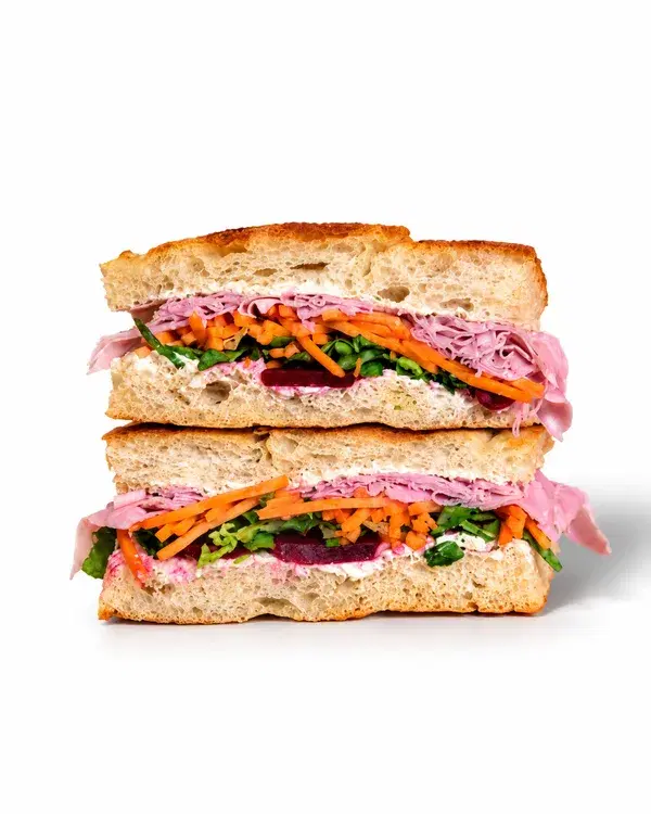 The Hvar Panino - Ham, Beetroot & Pickles