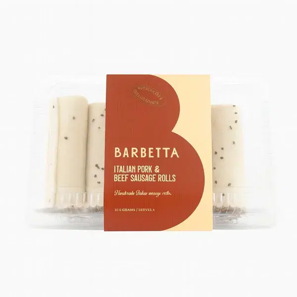 Barbetta Italian Pork Sausage Rolls