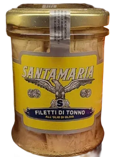 Santamaria Filetti Di Tonno All Olio Di Oliva 200g