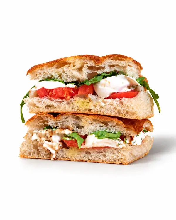 The Capri Panino - Heirloom Tomato, Buffalo Mozzarella & Basil
