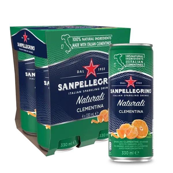 Sanpellegrino Clementina 4x330ml