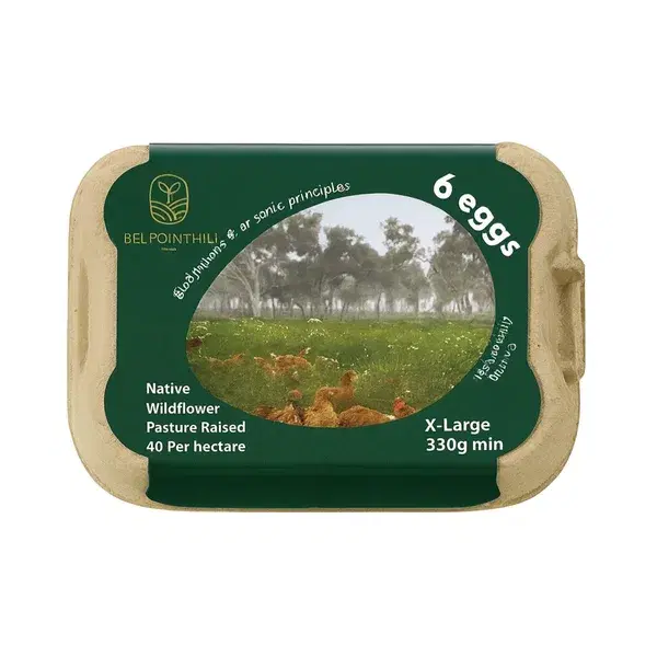 Bee Point 350gr Eggs (6 Pack)
