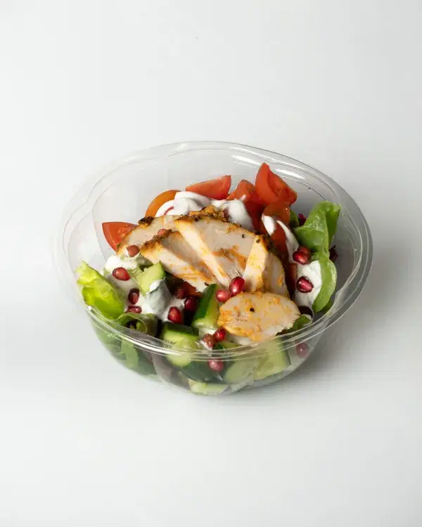 The Moroccan Salad w/ Herb Chicken