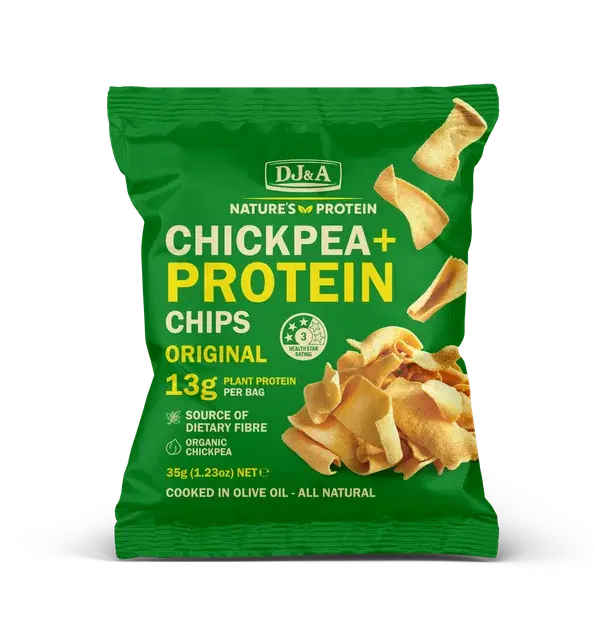 Nature’s Protein Chickpea and Protein Chips Original 13g