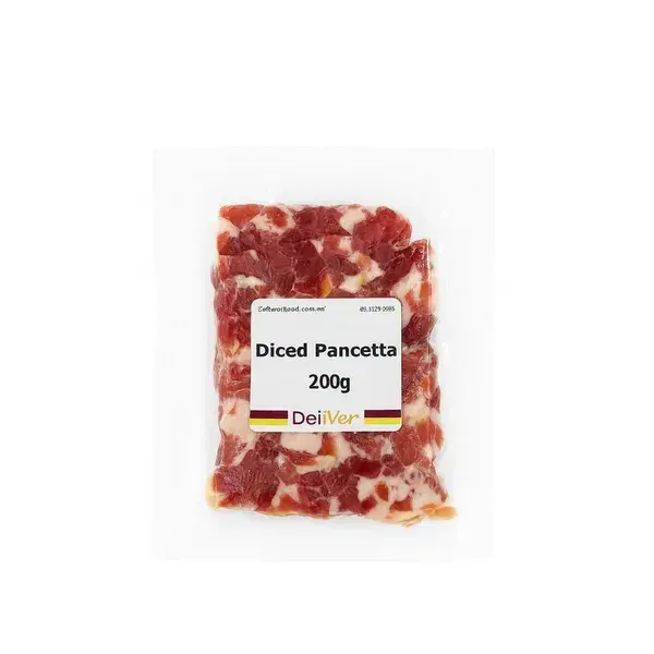 DeliVer Diced Pancetta 200g