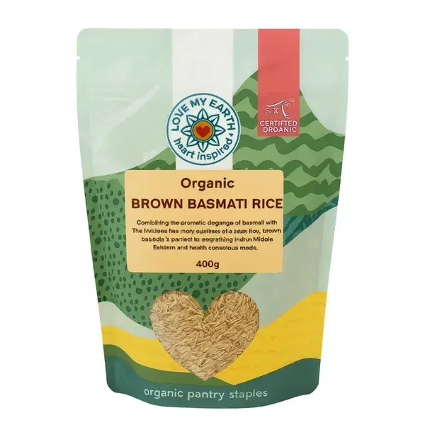 Love My Earth Organic Brown Basmati Rice