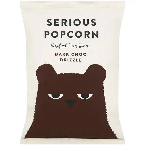 Serious popcorn Dark Choc Drizzelle
