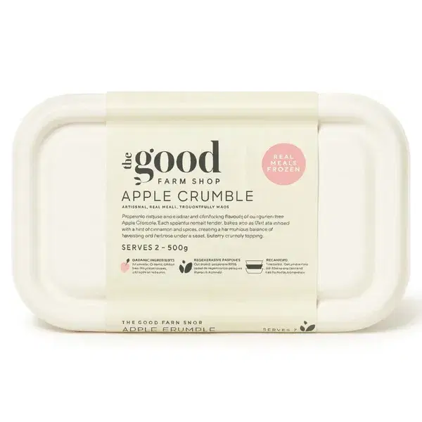 The Good Farm Apple Crumble