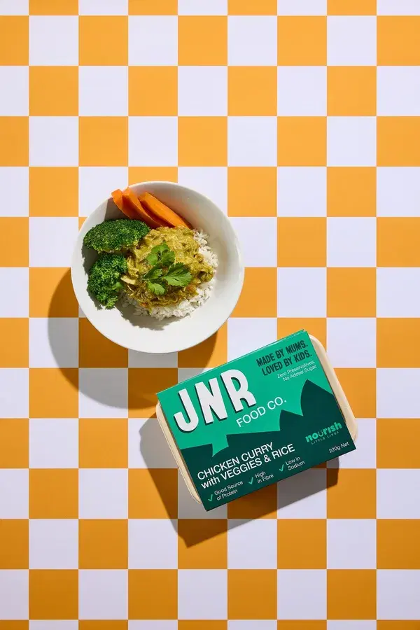 JNR FOOD CO. Chicken Curry With Veggies And Rice