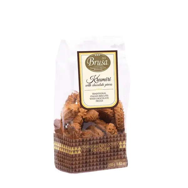 Brusa Krumiri with Chocolate Pieces 250g