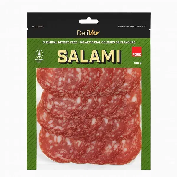 Deliver Nitrite Free Salami Mild