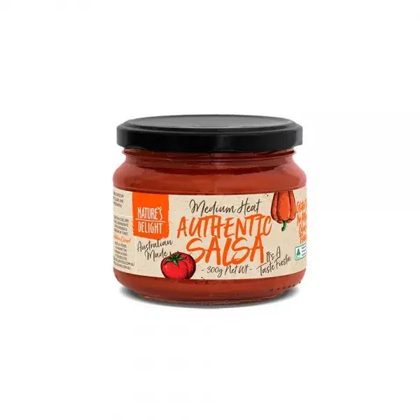 Nature’s Delight Medium Heat Authentic Salsa 300g
