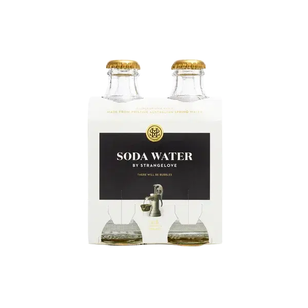 Strangelove Soda Water 4X180ml