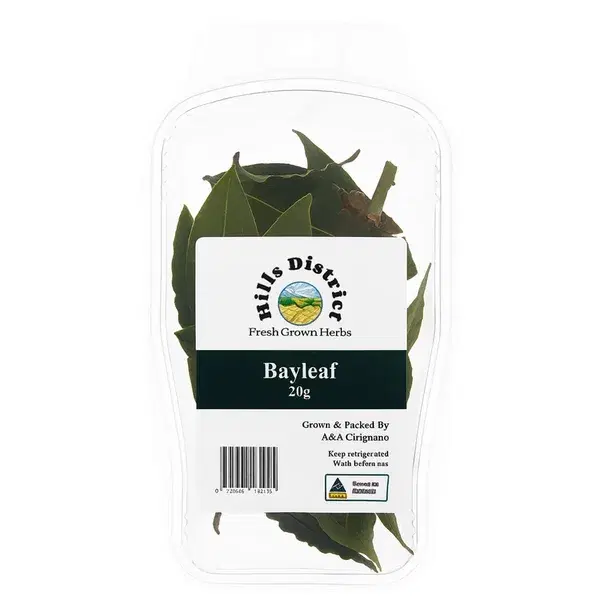 Hills District Fresh Grown Herbs Bayleaf 20g