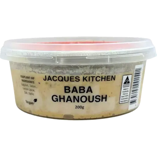 Jacques Kitchen Baba Ghanoush Eggplant Dip 200g
