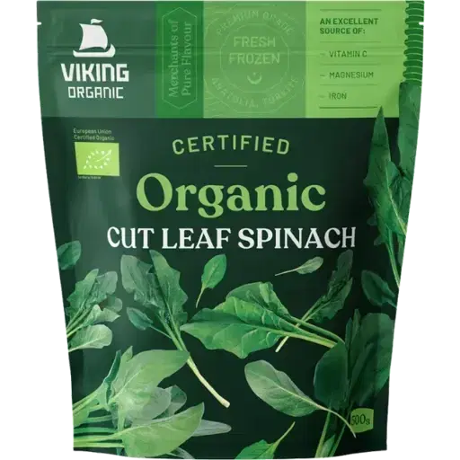 Viking Organic Cut Leaf Spinach