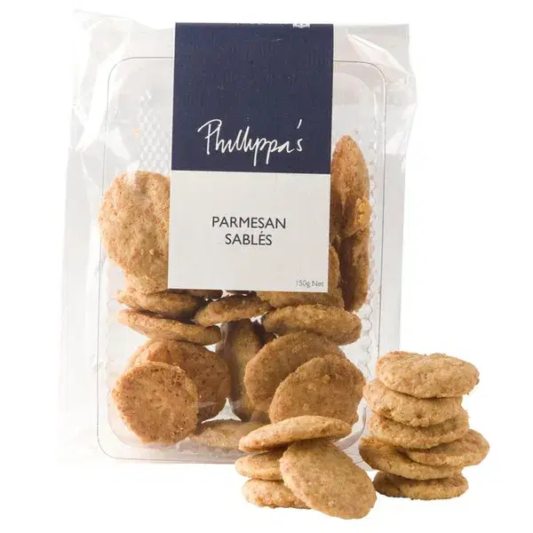 Phillippa’s Parmesan Sables 150g