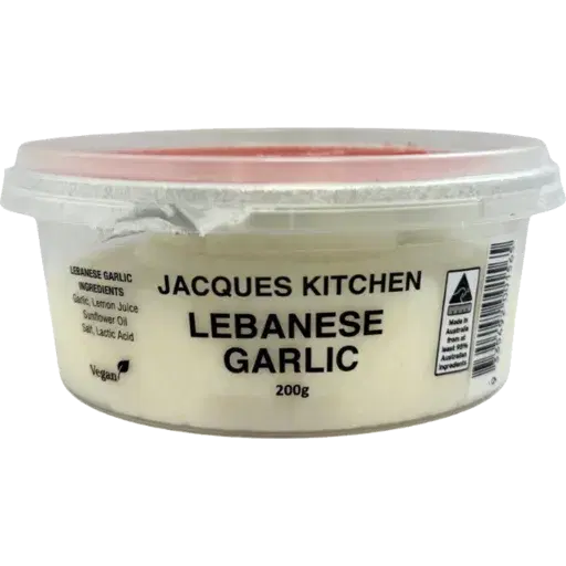 Jacques Kitchen Lebanese Garlic 200g