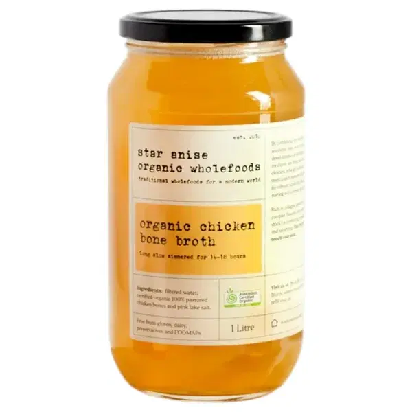 Star anise Organic Chicken Broth 500/1l
