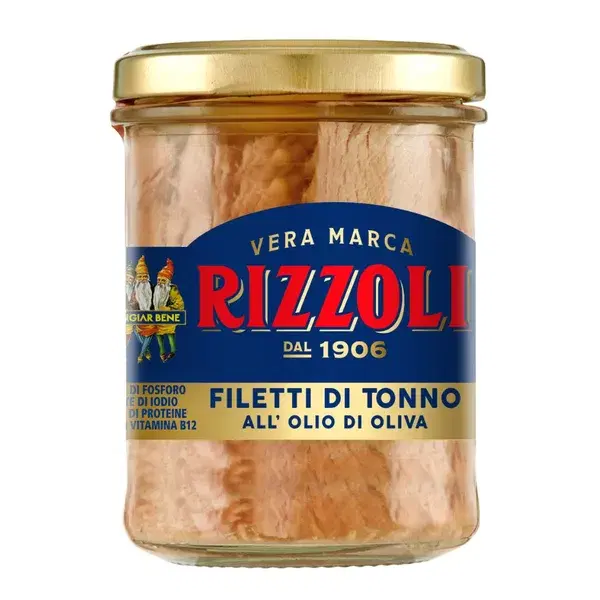 Rizzoli Filetti Di Tonno All Olio Oliva 200g