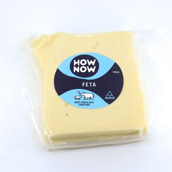 How Now Organic Feta 180g