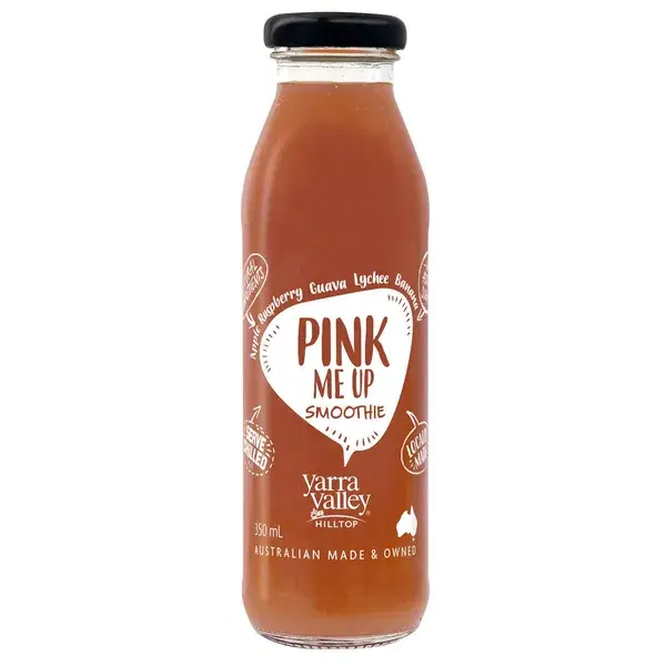 Yarra Valley Hilltop Pink Me Up Smoothie 1L