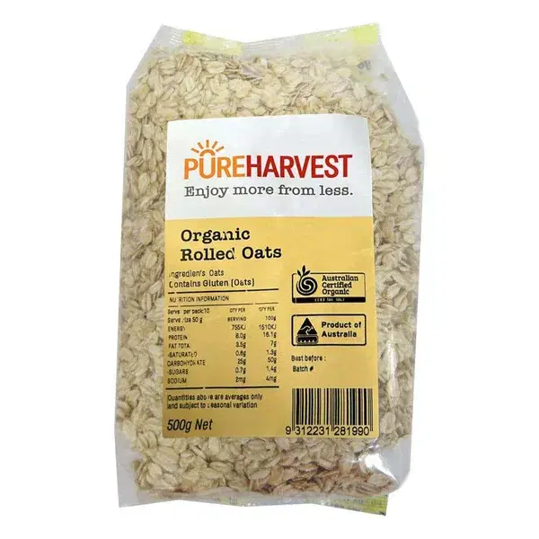 PureHarvest Organic Rolled Oats