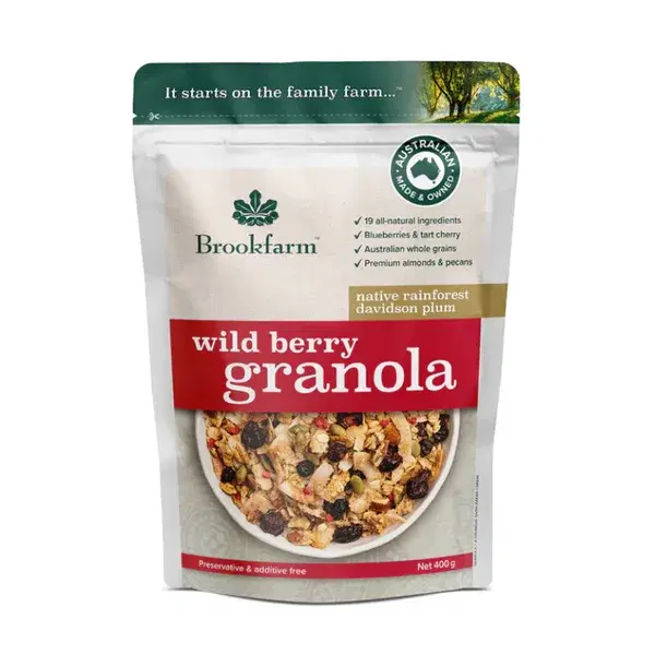 Brookfarm Granola Wild Berry