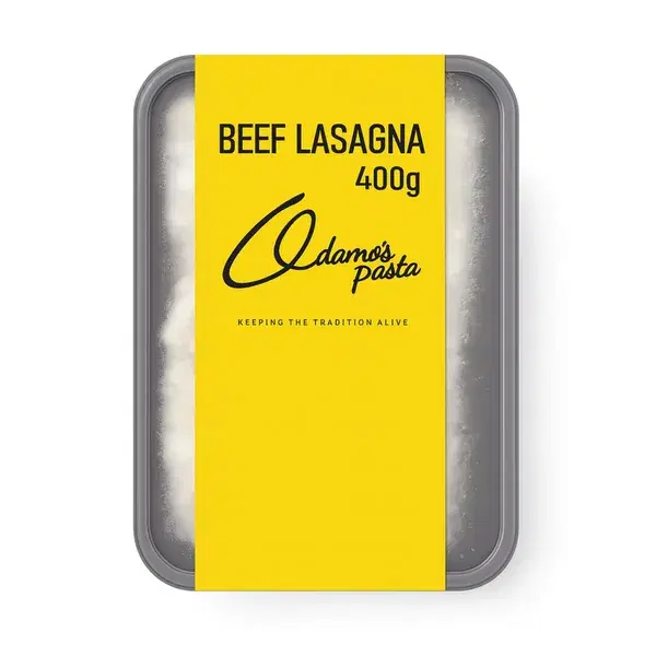 Odamo’s Pasta Beef Lasagna