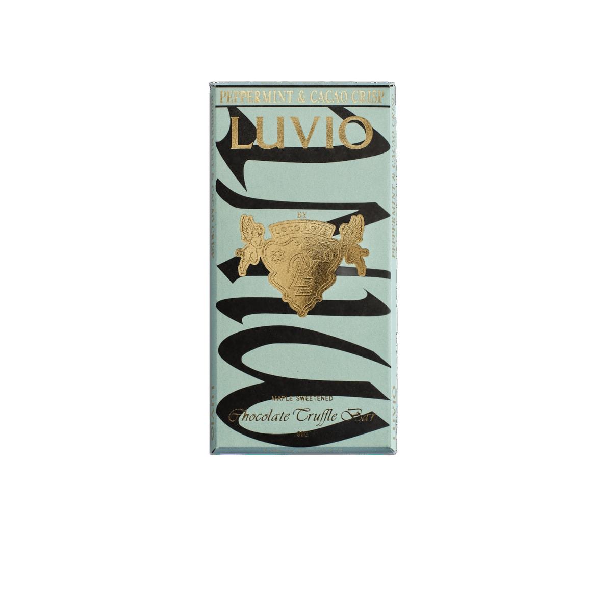 Loco Love Luvio Peppermint & Cacao Crisp Chocolate Block 90g