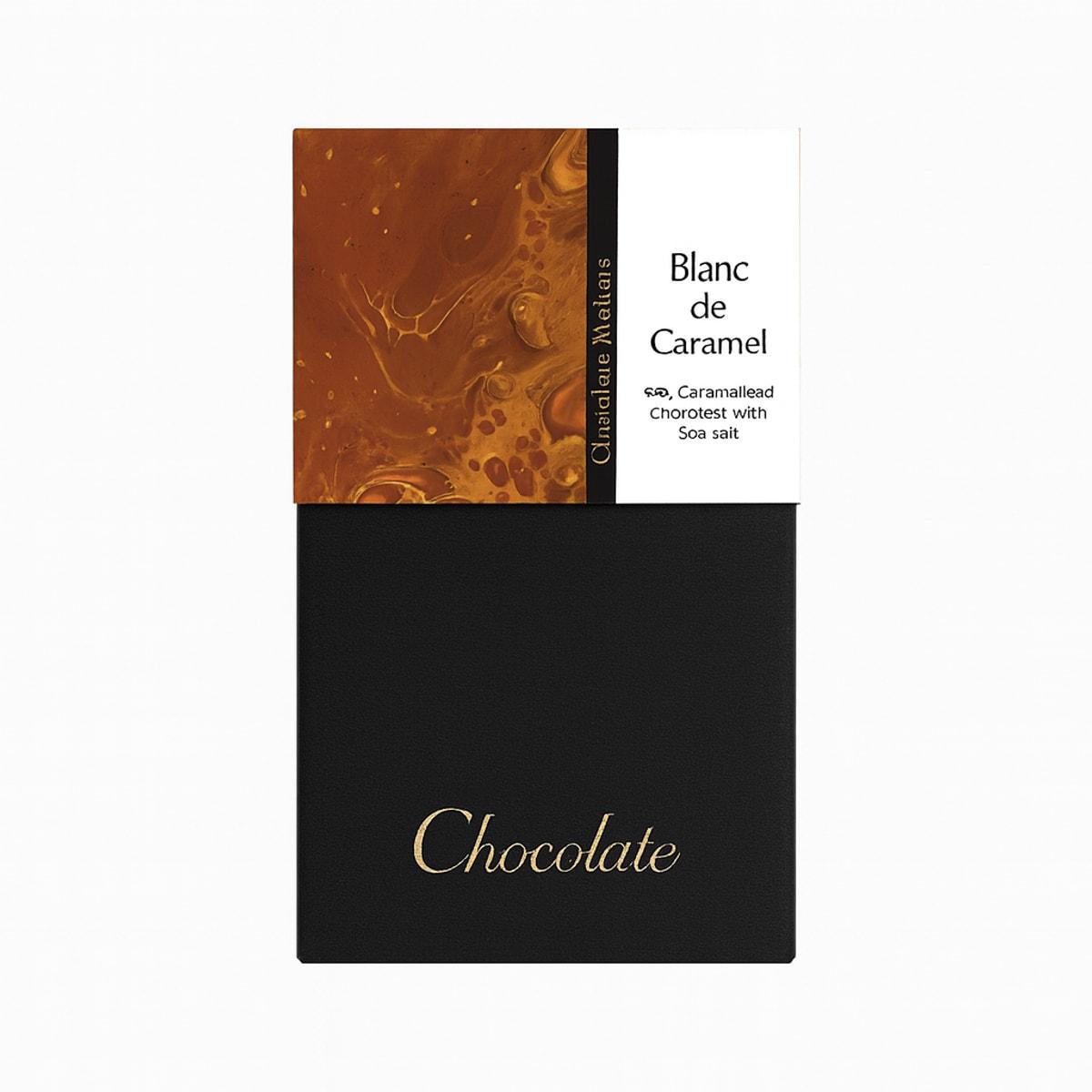 Cuvée Chocolate Blanc de Caramel 42% Caramelised Chocolate with Sea Salt