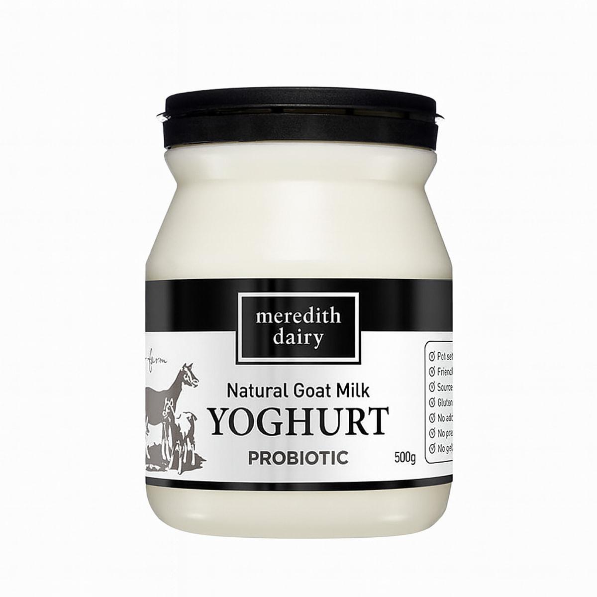 Meredith Dairy Natural Probiotic Goat Milk Yoghurt 500g