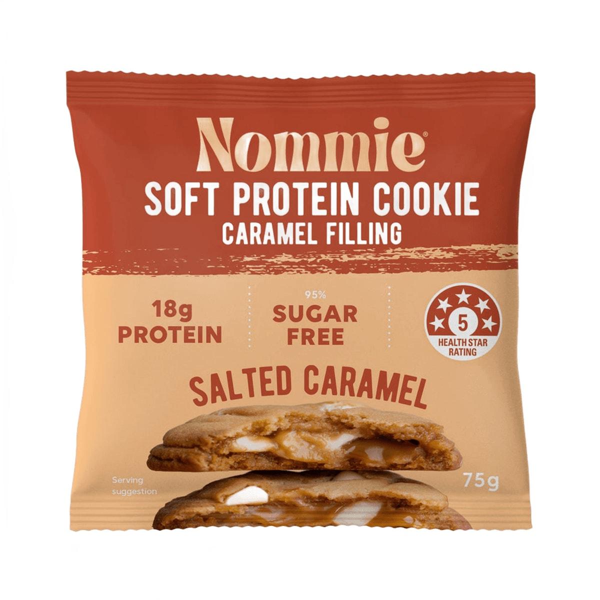 Nommie Soft Protein Cookie Salted Caramel 75g