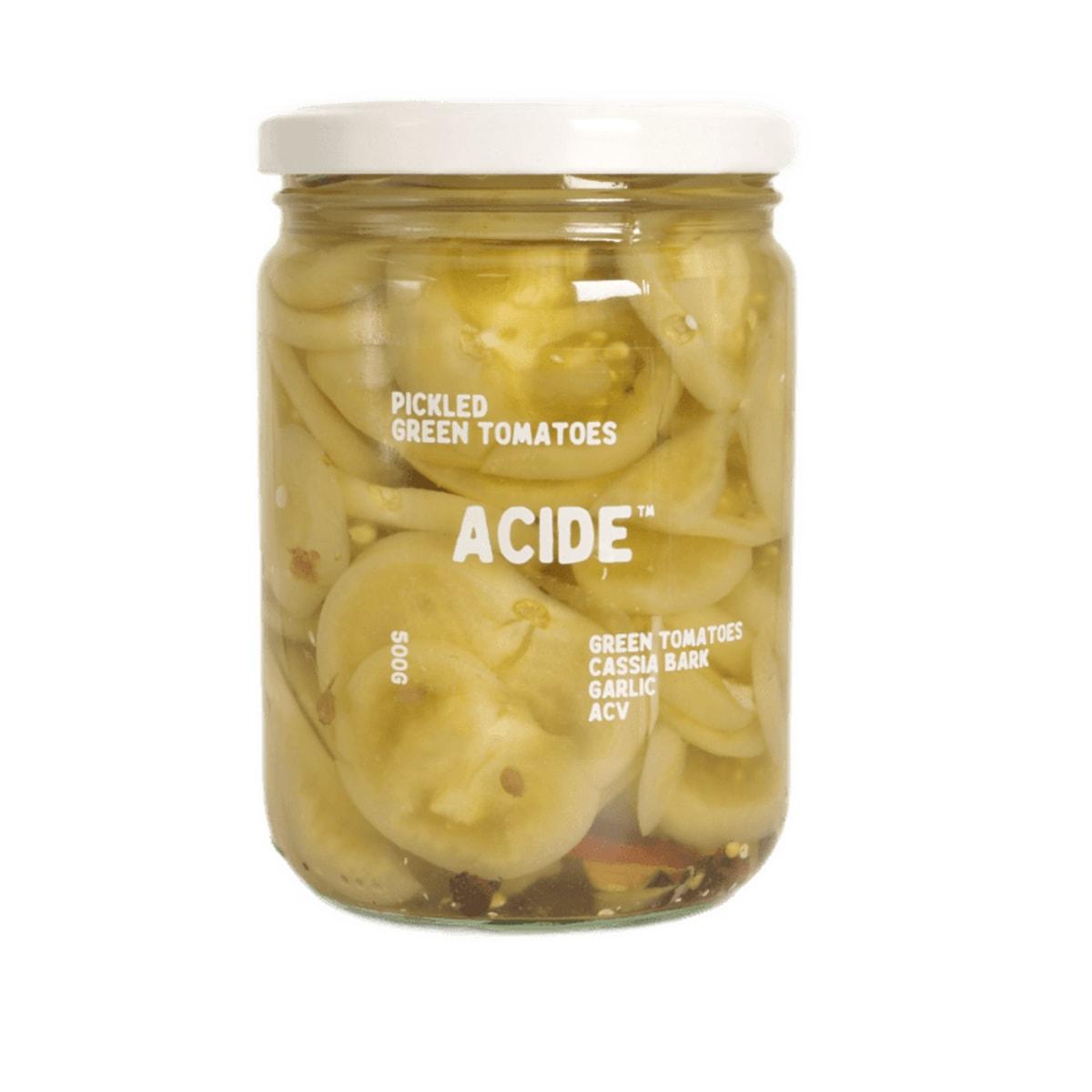 ACIDE Pickled Green Tomatoes