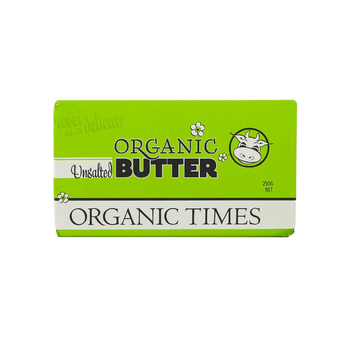 Organic Times Organic Grass-Fed Unsalted Butter