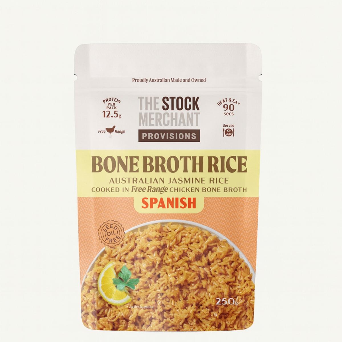 The Stock Merchant Spanish Bone Broth Rice 250g