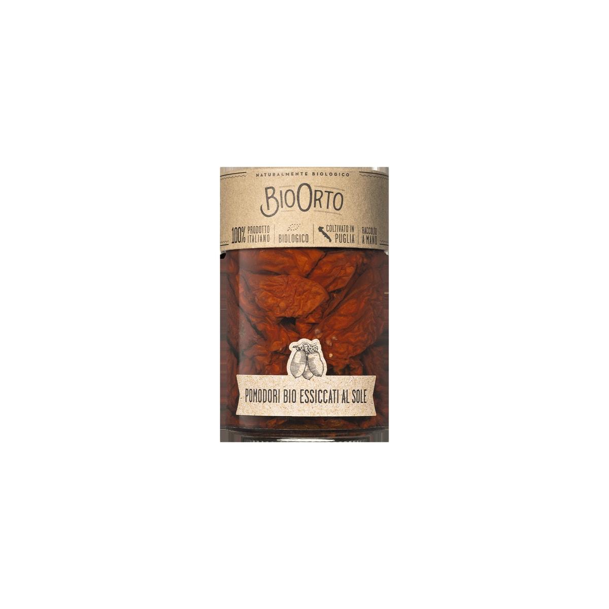 Bio Orto Organic Sun-Dried Tomatoes in Extra Virgin Olive Oil 360g