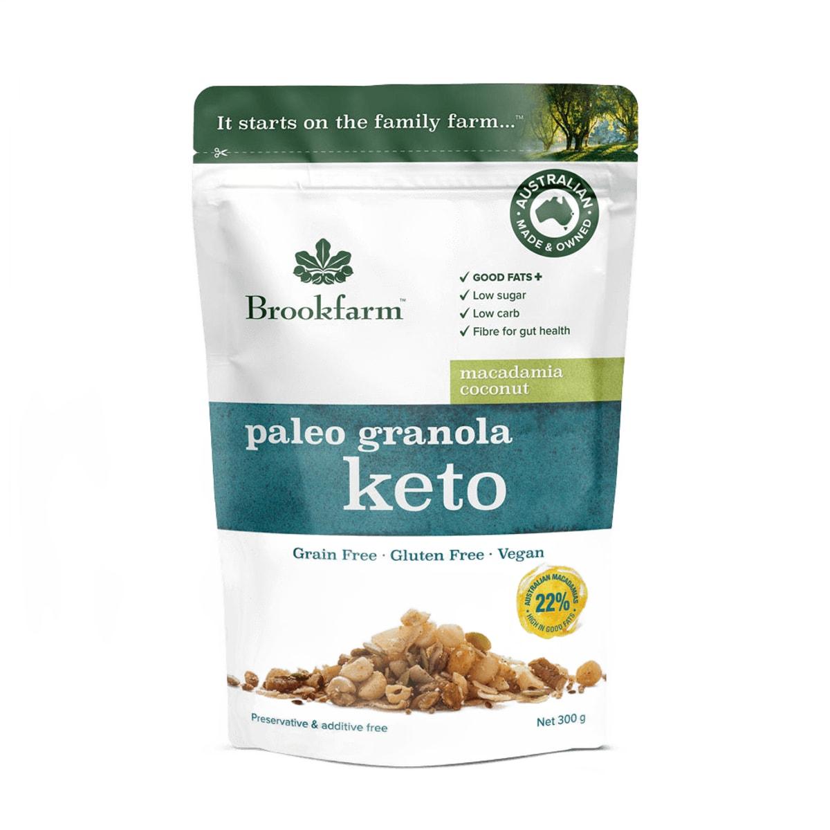 Brookfarm Granola Keto Paleo Macadamia & Coconut