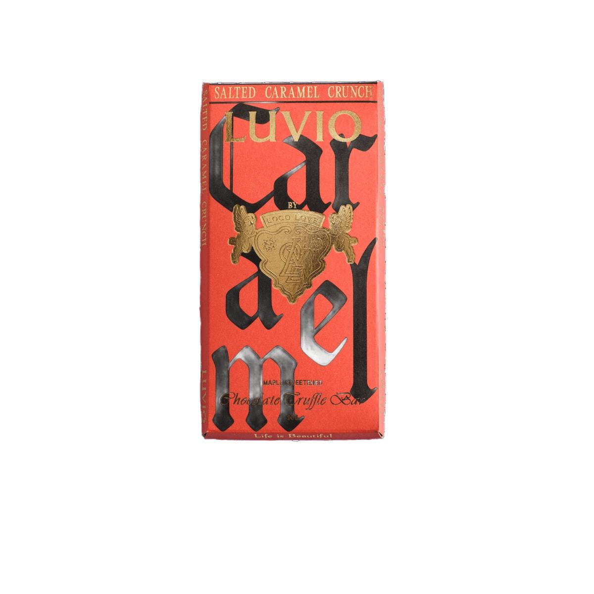 Loco Love Luvio Salted Caramel Crunch Chocolate Block 90g